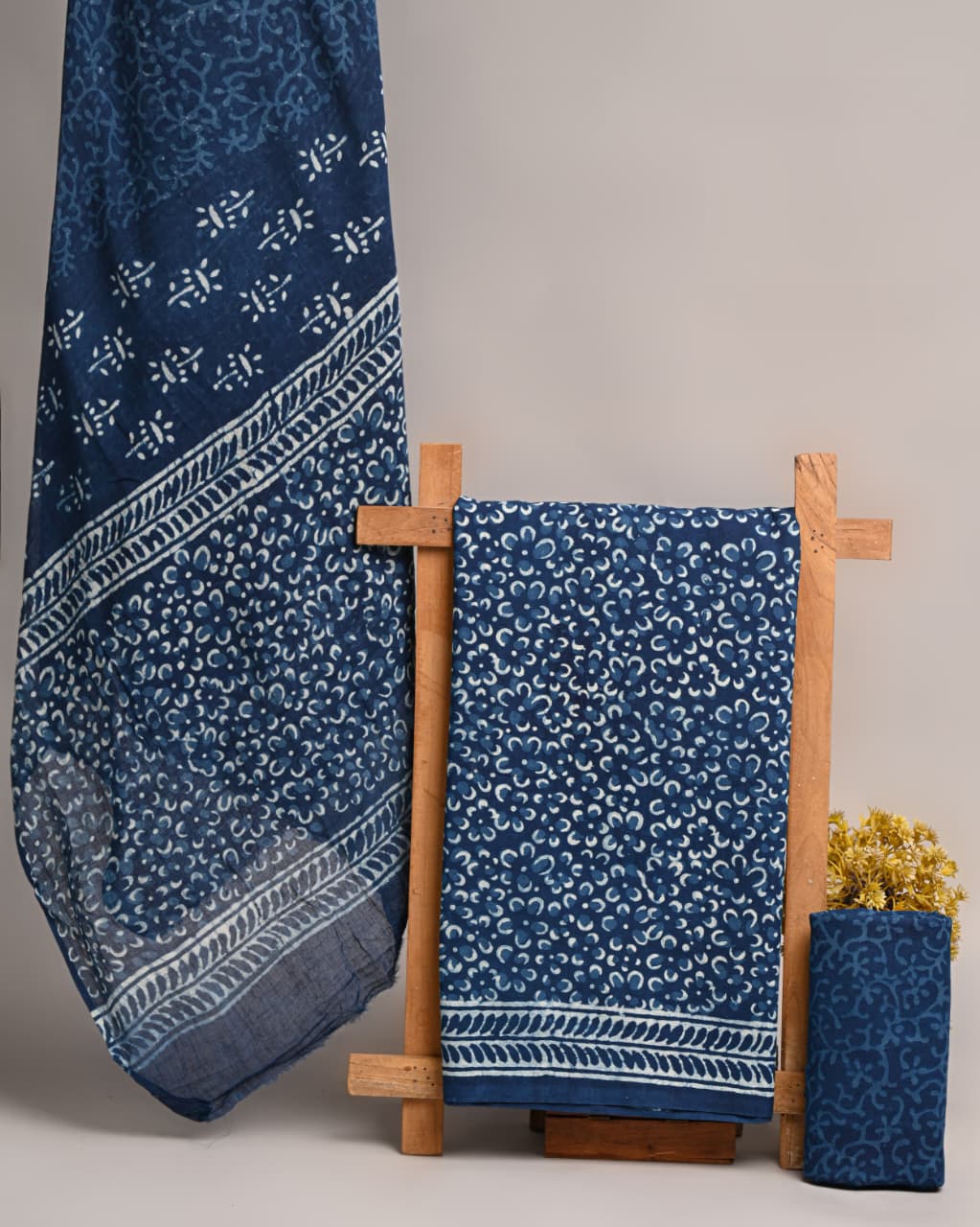 Royal Heritage Cotton Dress Material With Cotton Dupatta