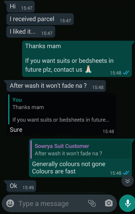 Happy Customer