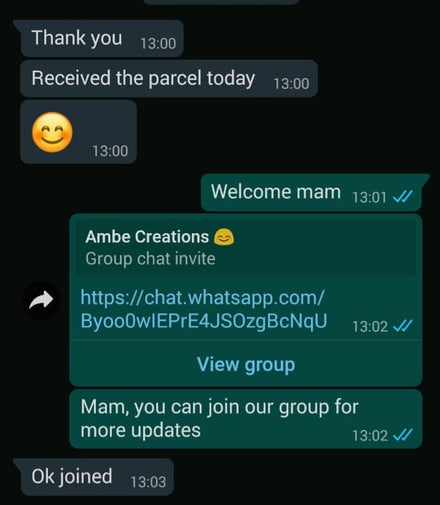 Happy Customer