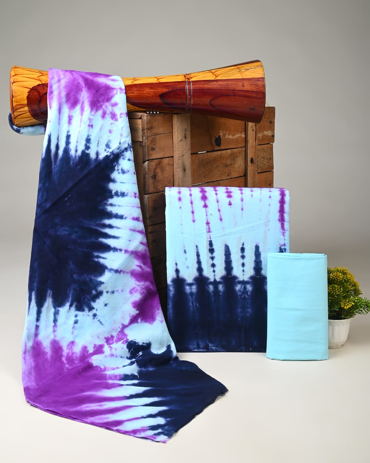 Royal Heritage Cotton Dress Material With Cotton Dupatta